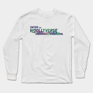 Woollyverse Logo Paint 1 Long Sleeve T-Shirt